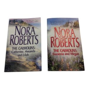 Nora Roberts The Calhouns Series #1 Catherine Amanda & Lilah #2 Suzanna & Megan